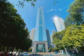实拍广州“中信大厦”，曾经的广州最高楼，如今关注度似乎不太高图片