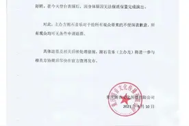 薛之谦成都演唱会中途暂停 主办方及工作室致歉图片
