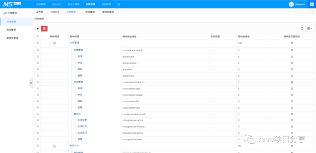 基于SpringBoot 的CMS系统，拿去开发企业官网真香（附源码）