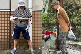 六七十岁男人，帽子尽量不要戴“军帽”和“报童帽”，这些更减龄图片