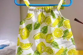 给宝宝做一件简单又可爱的小上衣，附裁剪图图片