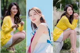 中年姐姐生活照，就这么拍吧，摄影姿势自然优美又大方图片