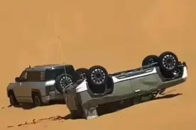 109万仰望U8玩沙漠翻车了！比亚迪紧急公关，网友质疑其实力造假图片