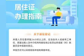 成都居住证新规实施！如何办？一图看懂→图片