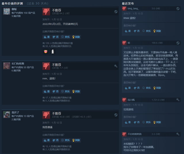《绝地求生》免费：玩家数翻 1 倍，差评翻 10 倍且比例激增