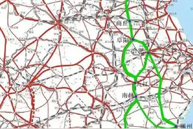 京港高铁，为何在安徽、河南、湖北三省画了一个“圈”图片
