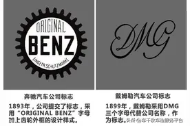 奔驰标志发展历程图片