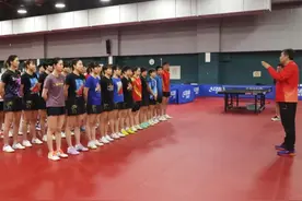 国乒北京冬训忙!图片