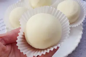 想吃雪媚娘不用买，在家就能做，真材实料任性吃，一次吃个够图片