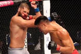 昨天，又一中国猛将杀进UFC！一回合KO对手，终结率100%图片