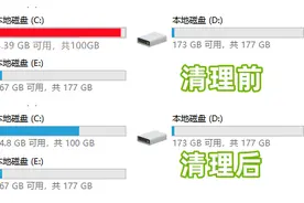 电脑越用越卡怎么办？用这5个方法正确清理C盘,瞬间多出30G空间图片