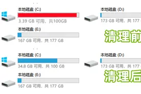 电脑越用越卡怎么办？用这5个方法正确清理C盘,瞬间多出30G空间图片