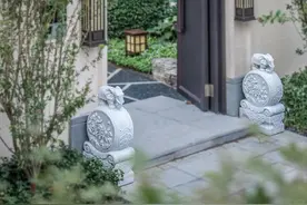 “门前一对鼓，非贵即是富”原来抱鼓石是古代大户人家的小心机！图片