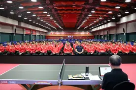 传承国乒精神，奋力亚运会夺金——中国乒乓球队举行主题讲座图片