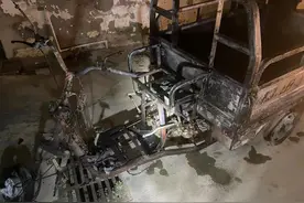 室内充电+过度充电=电动三轮车凌晨“发火”...电动车消防安全 你还不警惕吗？图片