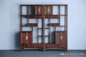 能摆阔又有文化性的红木博古架你知道吗？图片