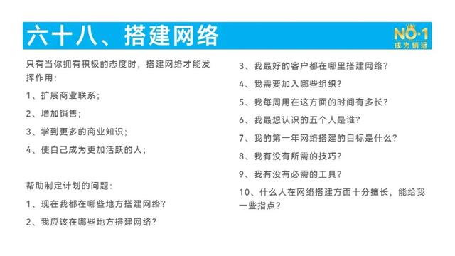 第83篇:如何搭建个人销售网络