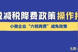 @小微企业：如何享受“六税两费”减免政策？这份操作指南请收好图片