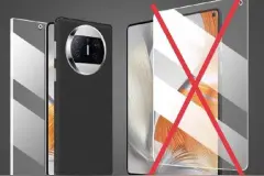 华为李小龙：恳请用户千万不要在折叠屏手机上贴保护膜图片