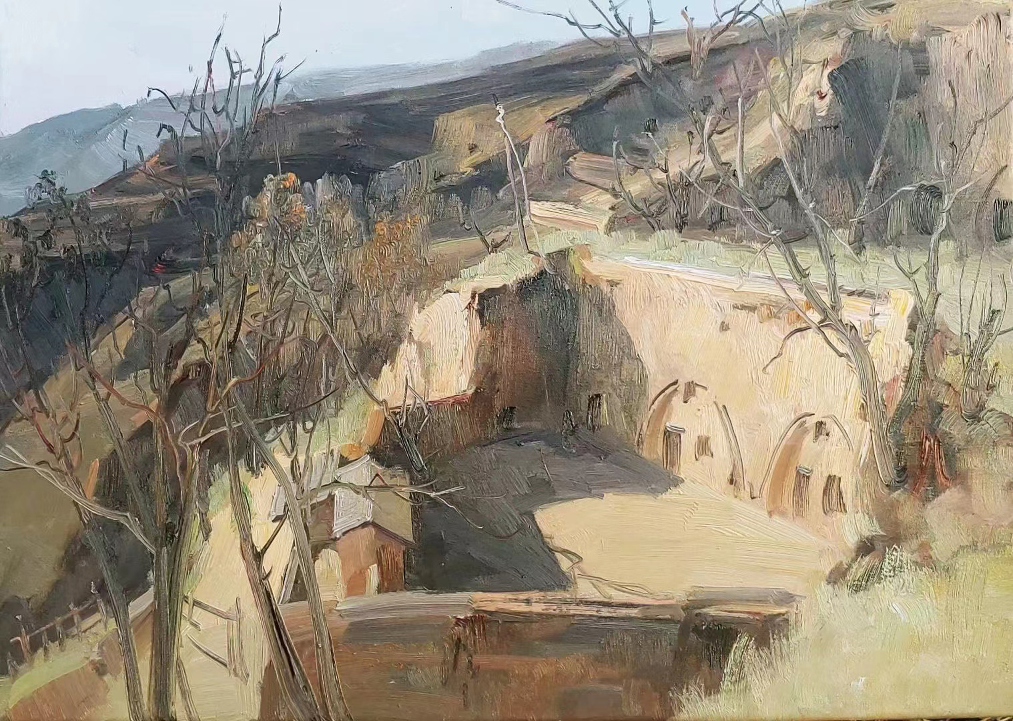 【画作】高天厚土,神采激扬,油画艺术家赵青作品欣赏 - 海报新闻