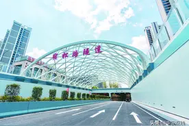 合肥宿松路双层隧道或7月1日通车图片