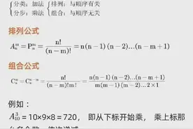 排列组合知识汇总图片