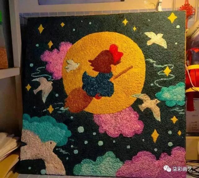 新技能纸浆画,玩转孩子艺术世界,让美与众不同(怎么