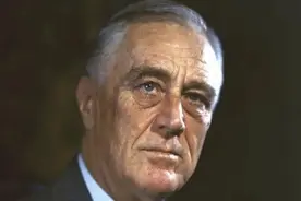 他是美国历史上最伟大的总统之一，连任四届，逝世在任期内图片