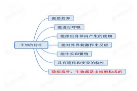 七上生物各单元思维导图，便于考生总结、复习、理解、记忆图片