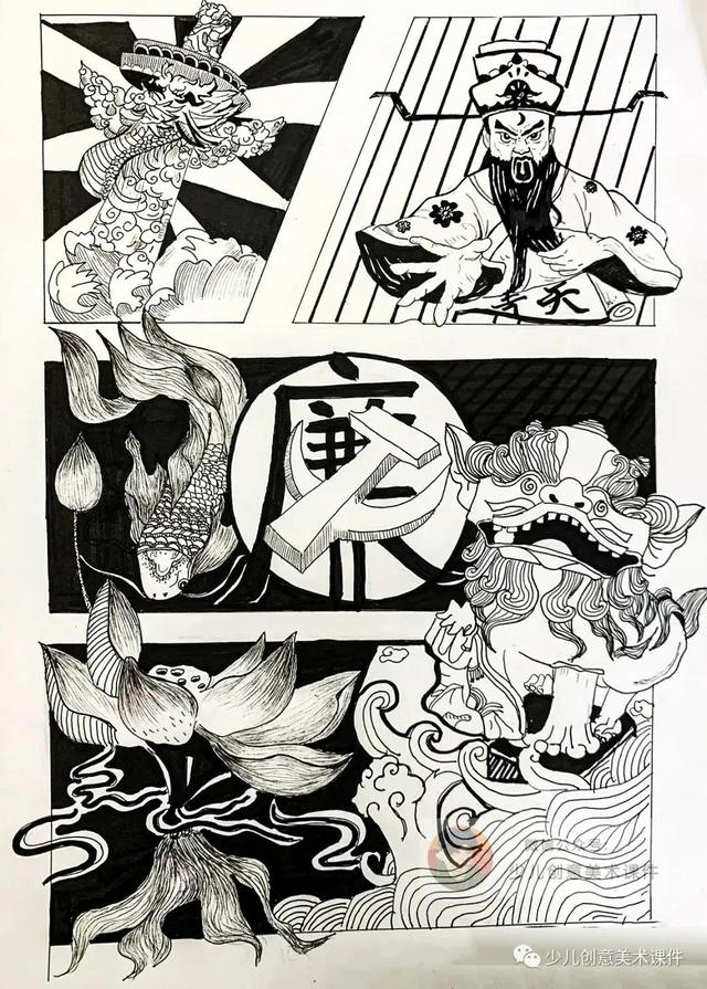 廉洁绘画素材—清正廉洁手抄报和绘画42幅，素材不嫌多！