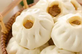 包子想吃不用买，在家做的更好吃，蒸一锅搞定全家餐图片