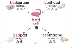 中小学英语词汇思维导图词根词缀快速记忆英语单词图片