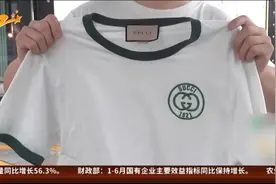 4000元古驰T恤洗一次褪色 古驰：不建议自行清洗图片