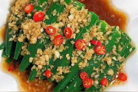 秋葵的这3种做法超级好吃，营养又美味，5分钟就能搞定！图片