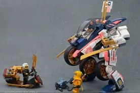 赛车机甲全都要~乐高71792索拉的变形机甲赛车评测图片