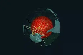科学家在地球内部发现沉没的海底遗迹，范围极大几乎包裹整个地核图片