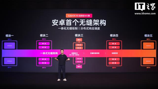 OPPO ColorOS 16全新极光引擎亮相，号称“安卓首个无缝架构”