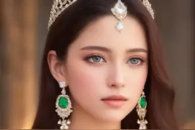 AI绘画 珠宝设计 华丽公主图片