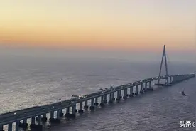 杭州湾跨海大桥深深的震撼了我，为祖国的桥梁建设技术自豪图片