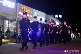 江苏南通：雷霆出击 通州公安筑牢百日行动防控安全网图片