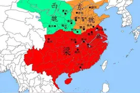 南梁为何能4次复国？在位48年的梁武帝表示：我的子孙给力图片