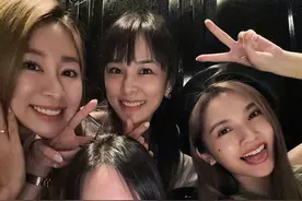 杨丞琳晒4 in love重聚合照：八月的第一天，与我的爱人们相见图片