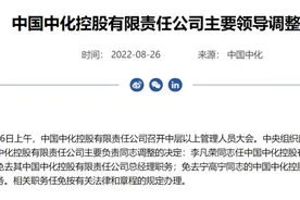 万亿央企换帅！李凡荣出任中国中化董事长，宁高宁卸任图片