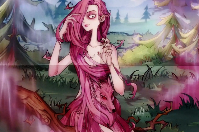 二,蒸汽朋克版狼美人一改以往的红衣,换上了酷飒的