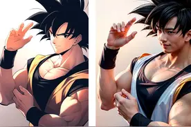 AI绘画七龙珠：带你见识真正的超级赛亚人图片