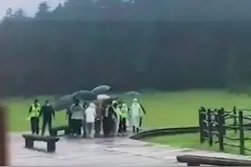 新郎雨天拍婚纱照遭雷击身亡，目击者：两位新人都被雷击中了，女方缓了会儿被救回图片