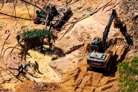 “血黄金”开采惨无人道！亚马逊雨林伤痕累累，美国大厂仍在采购图片