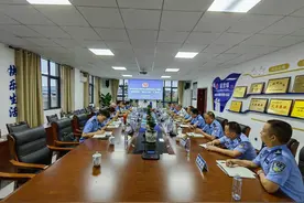 省公安厅监管总队联合省人民检察院第五检察部对我市看守所开展“百日行动”督导检查验收图片