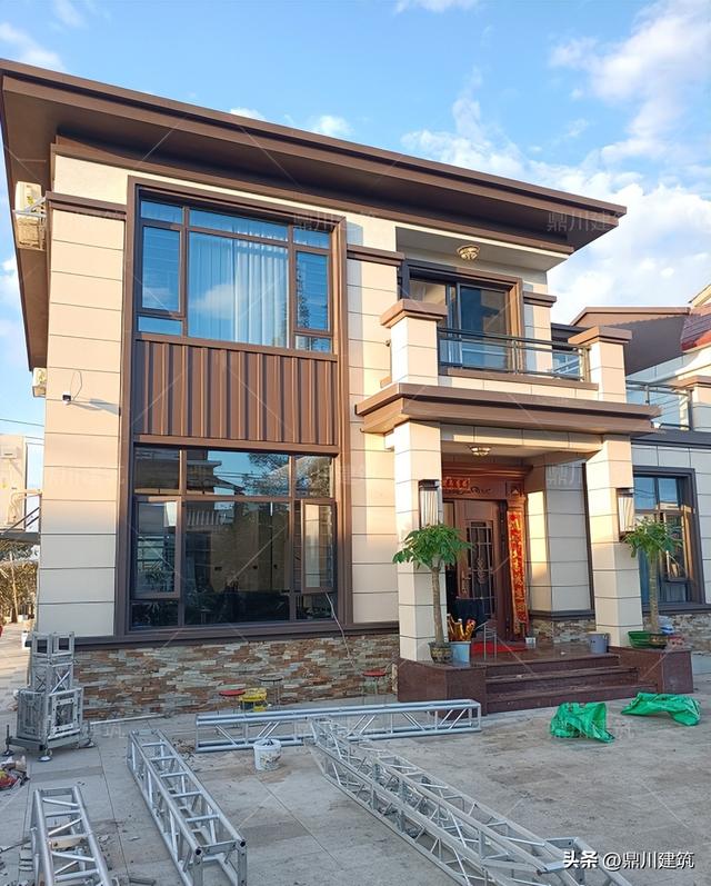 7套农村小别墅案例,漂亮的户型百年不过时,建房效果见真章