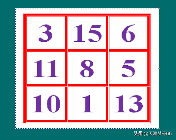 一题一解④——九宫格求解(多条件下如何选择突破口)